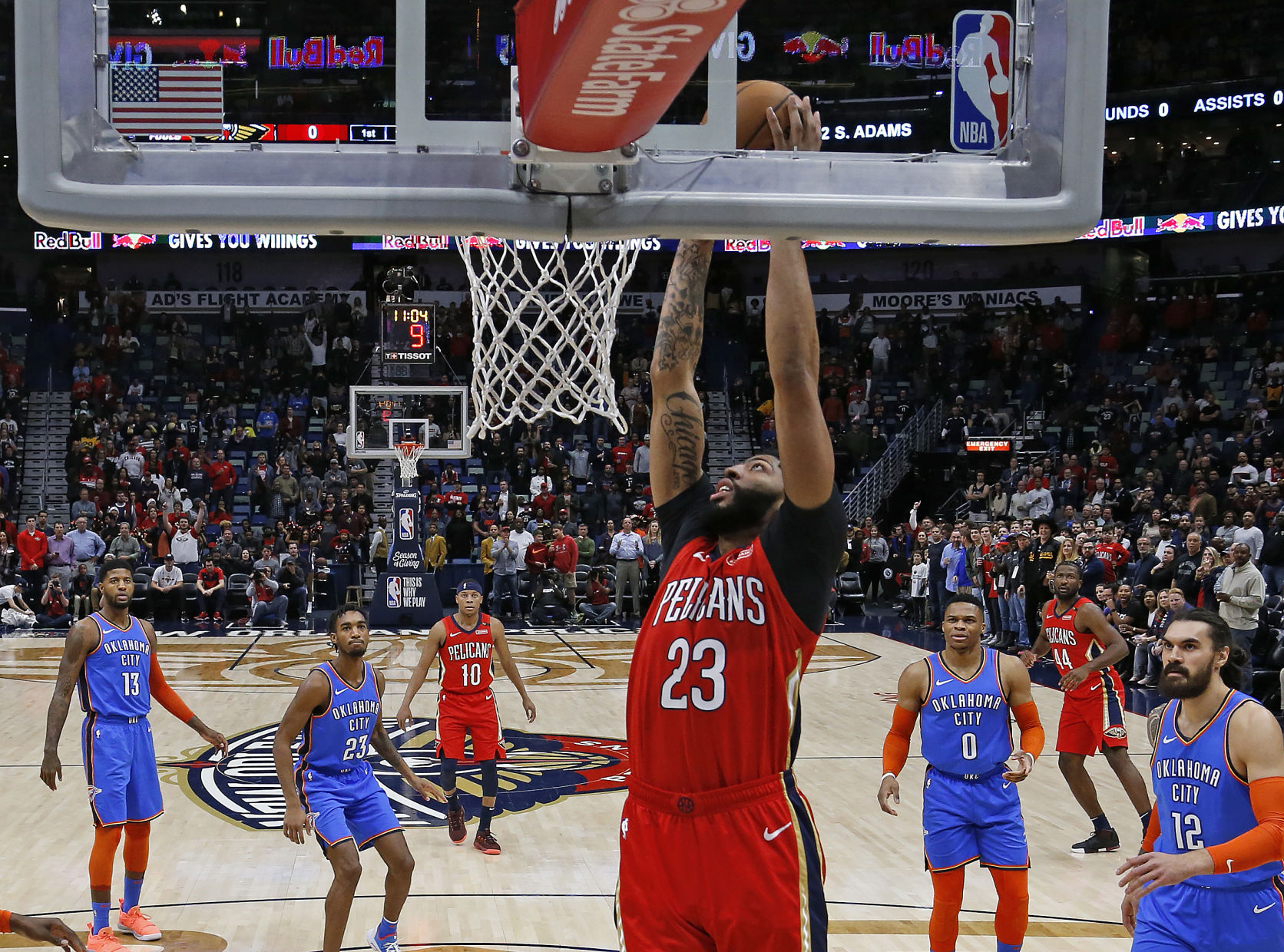 New Orleans Pelicans forward Anthony Davis